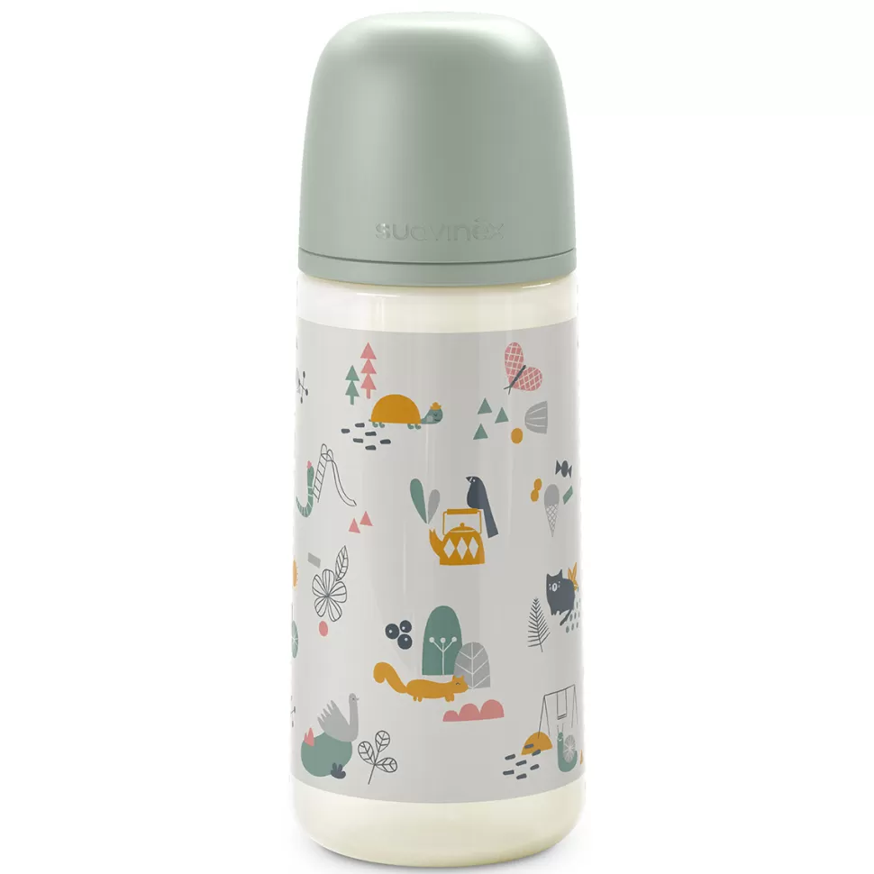 Suavinex Biberonnerie>Biberon Tétine Symétrique SX Pro Walk In The Park Vert - 360 ml