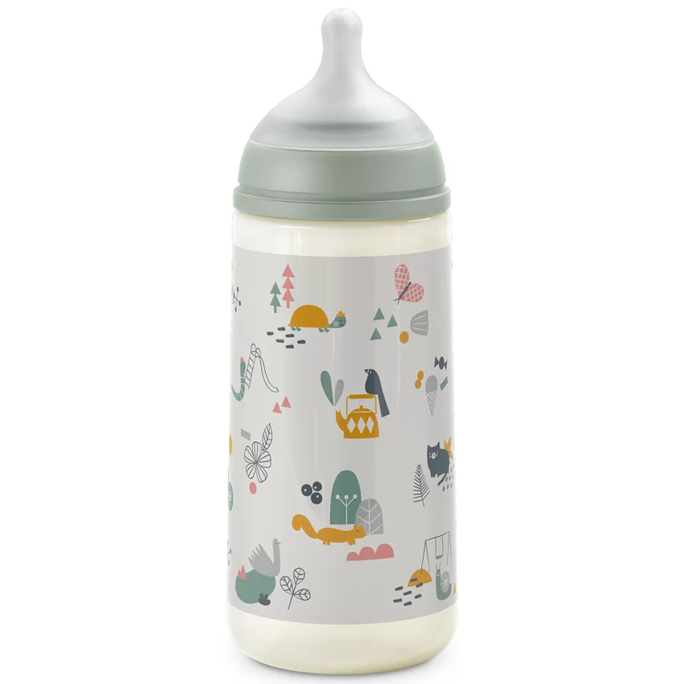 Suavinex Biberonnerie>Biberon Tétine Symétrique SX Pro Walk In The Park Vert - 360 ml
