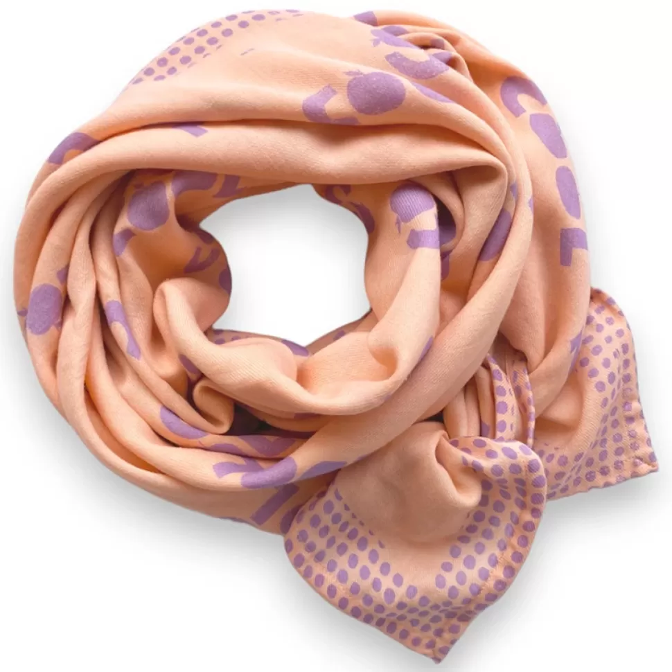Apaches Parents>Big Foulard Latika Cool - Papillon