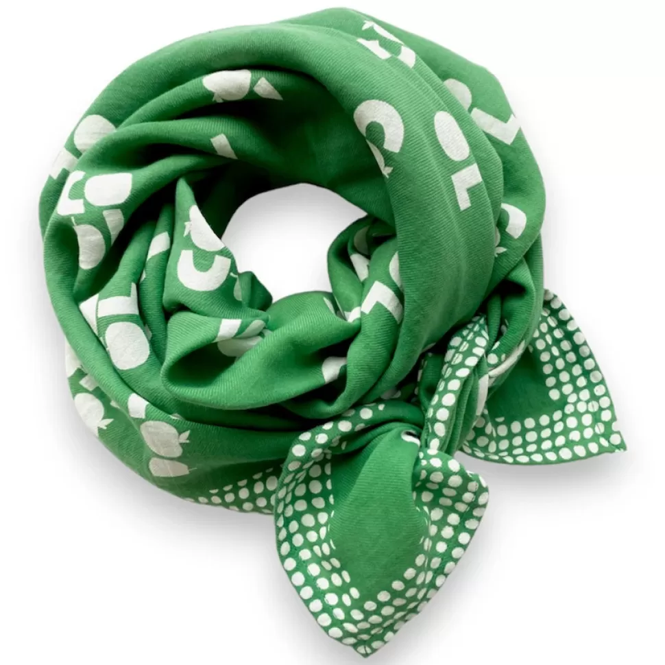 Apaches Parents>Big Foulard Latika Cool - Perroquet
