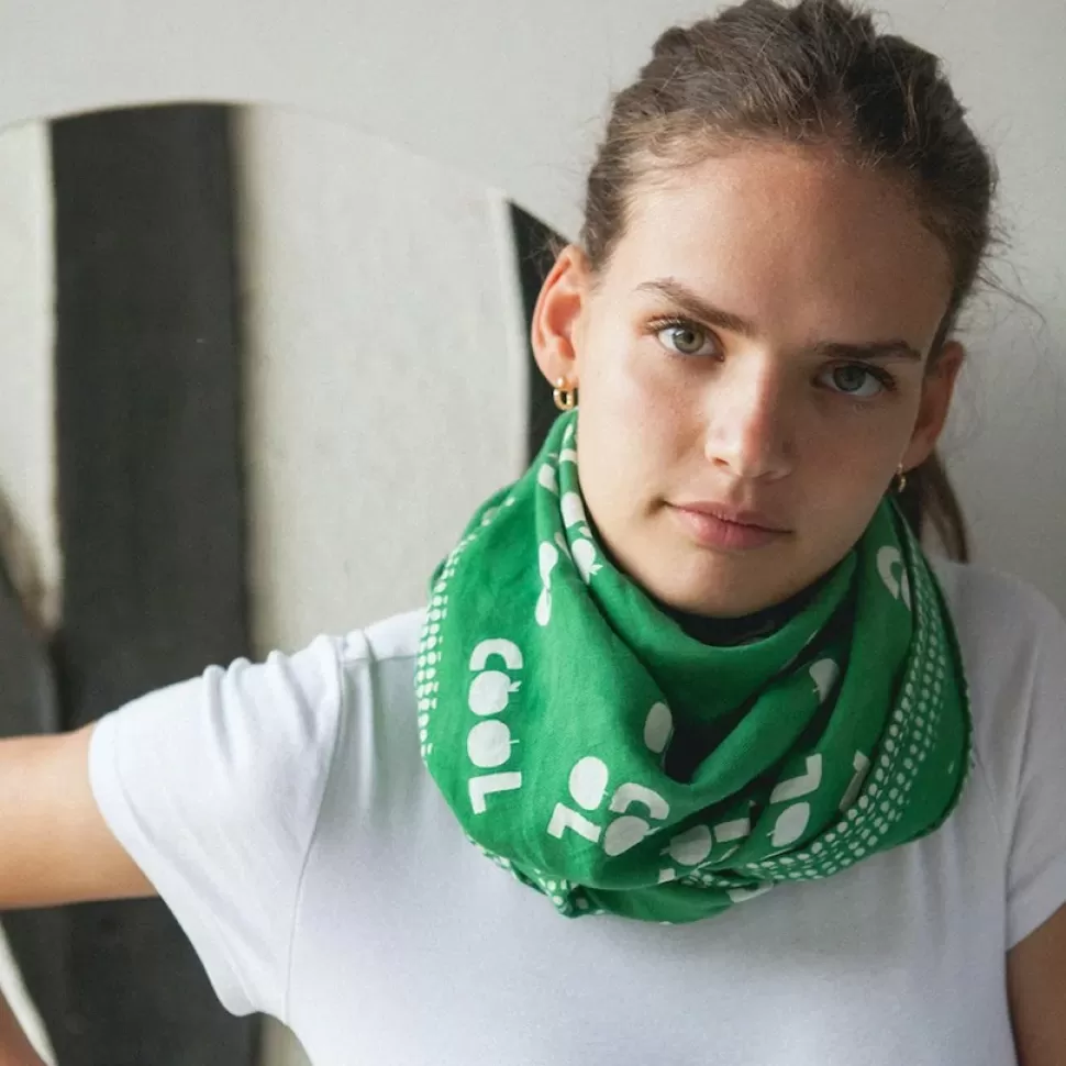 Apaches Parents>Big Foulard Latika Cool - Perroquet