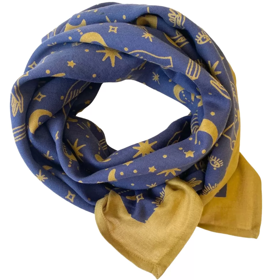 Apaches Parents>Big Foulard Latika Karma - Eclipse