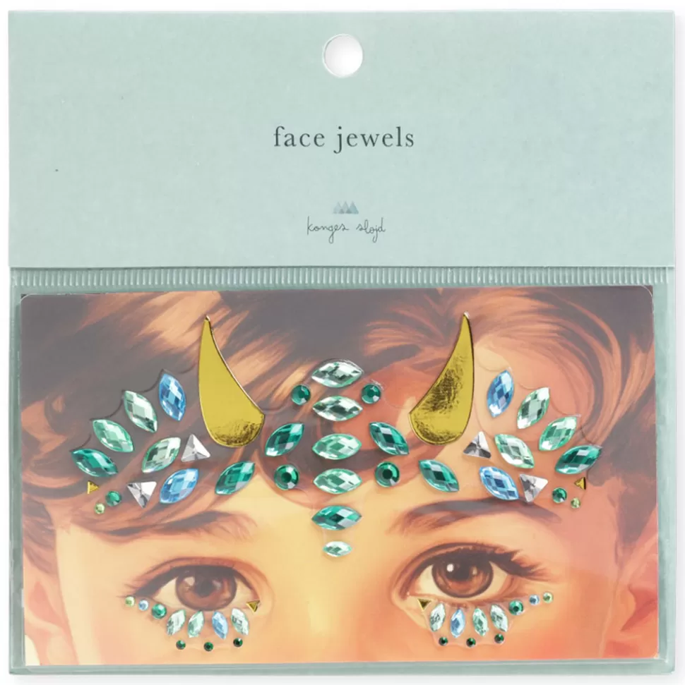 Konges Sløjd Déguisement & Maquillage>Bijoux de Visage - Dino