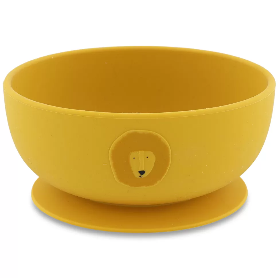 Trixie Baby Repas>Bol en Silicone avec Ventouse - Mr. Lion