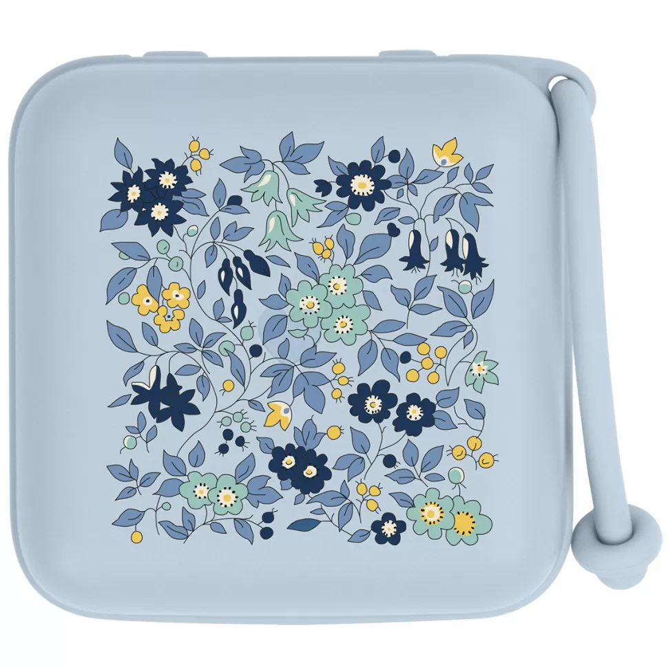 Bibs Succion>Boîte à Tétines x Liberty - Chamomile Lawn Baby Blue