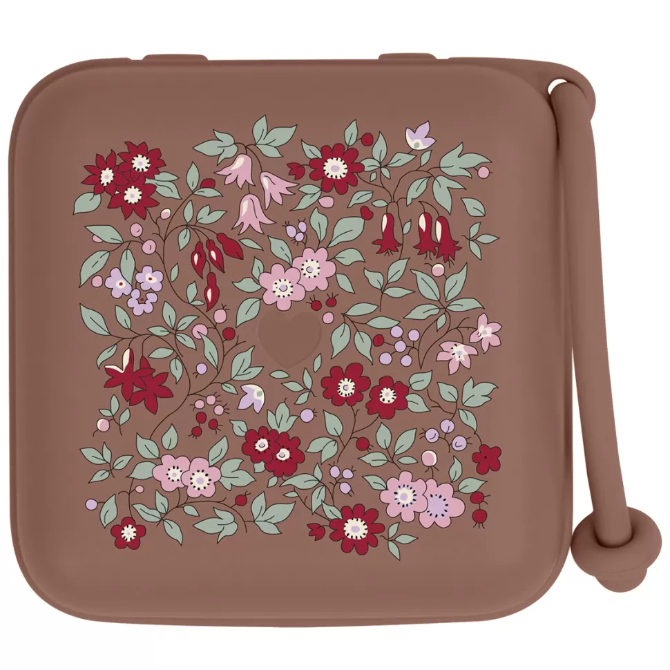Bibs Succion>Boîte à Tétines x Liberty - Chamomile Lawn Woodchuck
