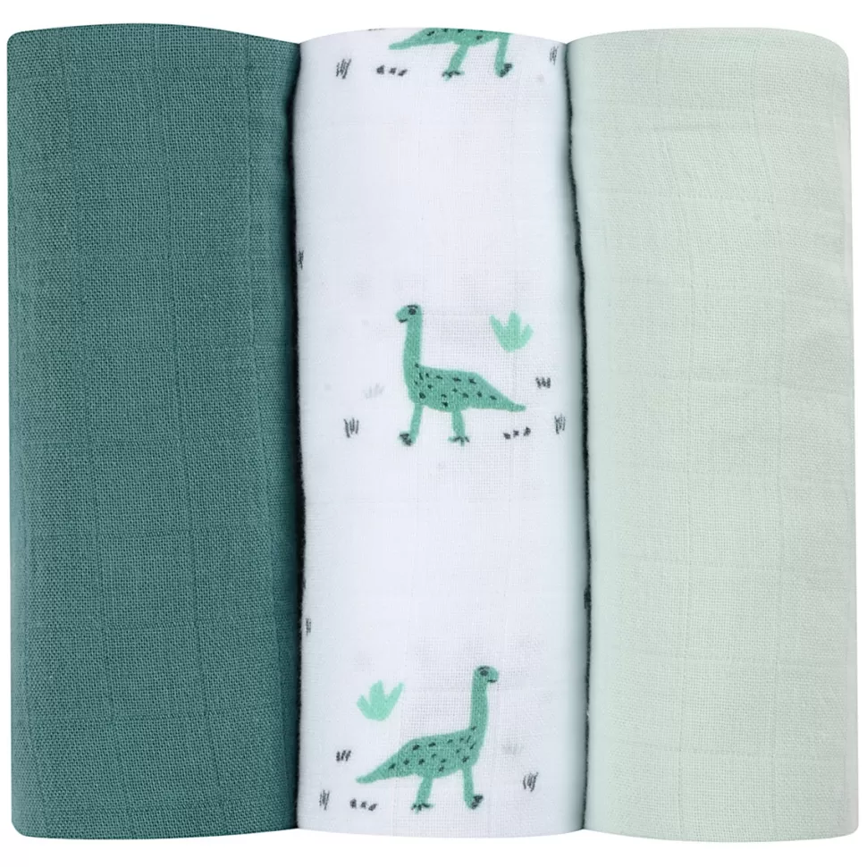 BÉABA Textile>Boîte de 3 Langes - Jurassic