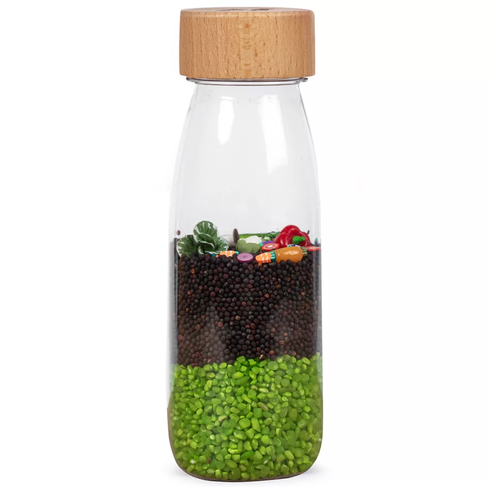 Petit Boum Mes Premiers Jouets>Bouteille Sensorielle Learn - Légumes