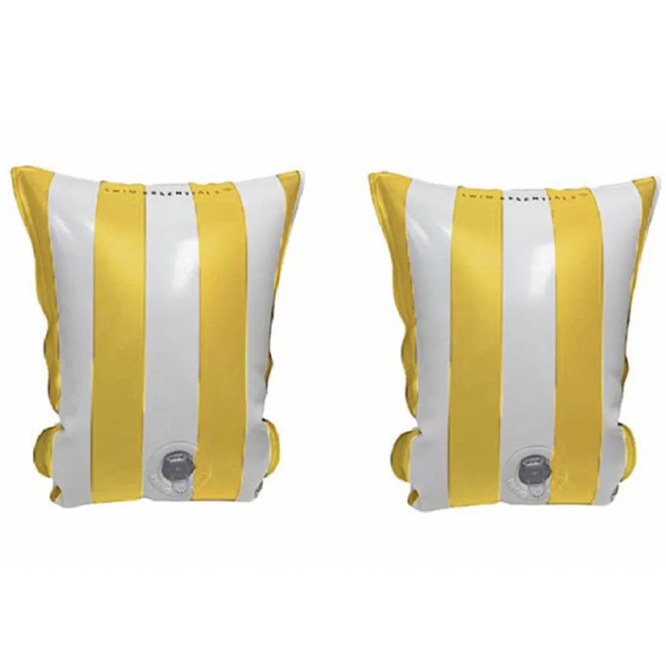 Swim Essentials Accessoires Bébé>Brassards Yellow White Striped - 2/6 Ans