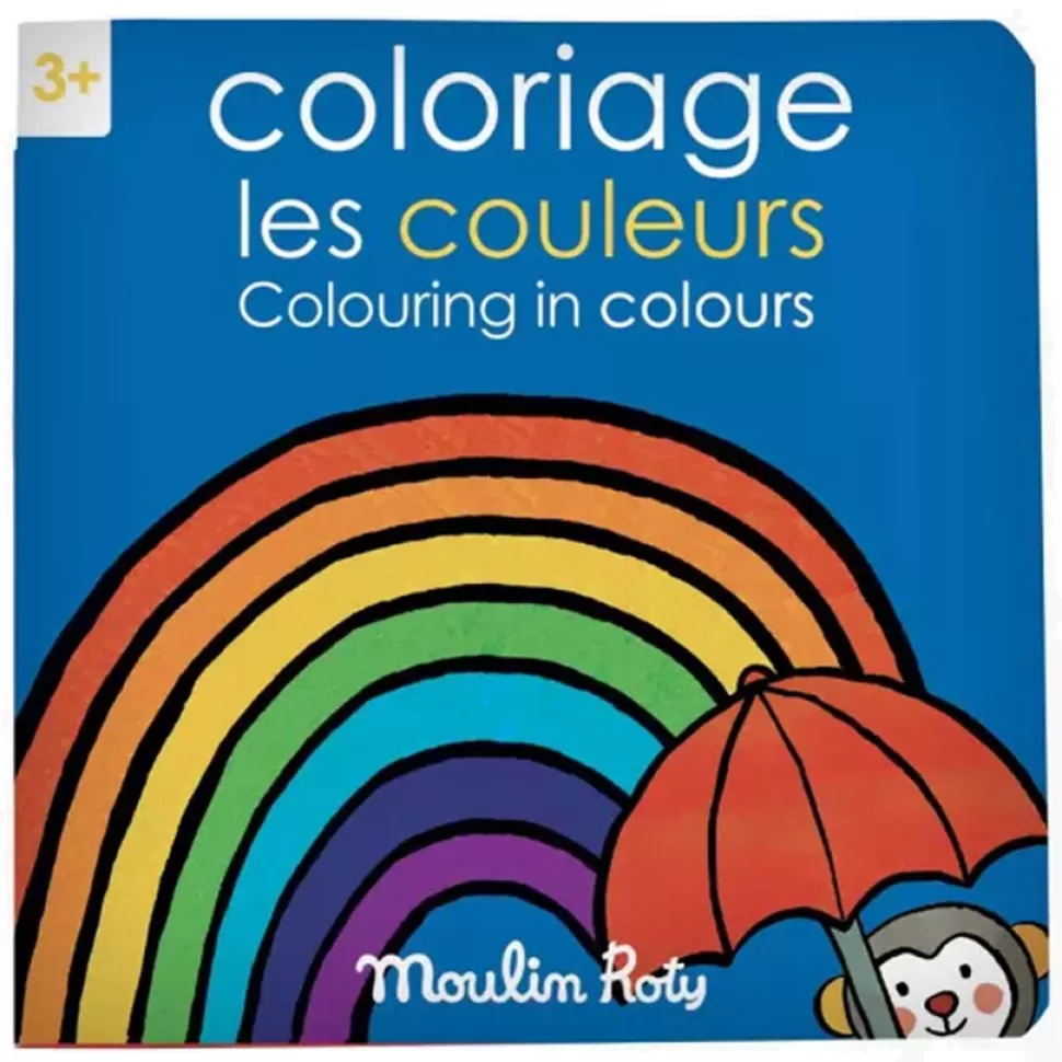 Moulin Roty Loisirs Créatifs>Cahier de Coloriage Les Couleurs - Les Popipop