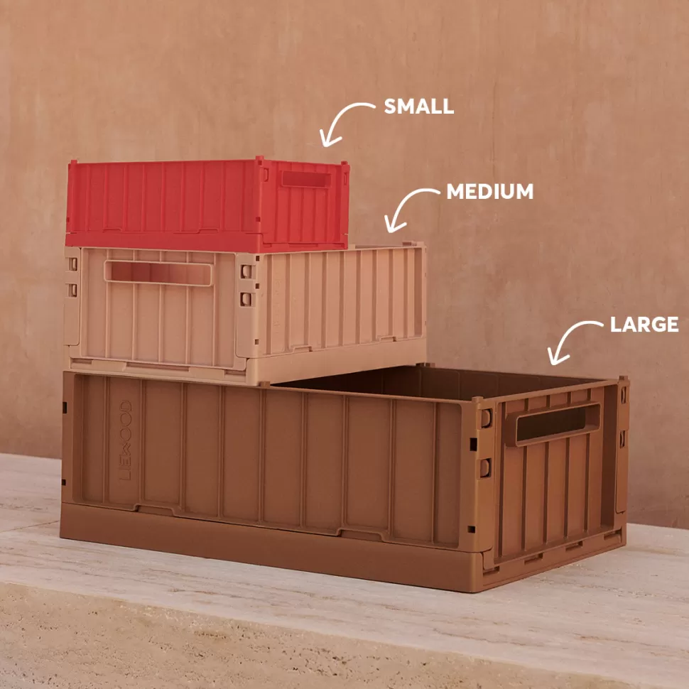 Liewood Rangement>Caisse de Rangement Weston Large - Tuscany Rose
