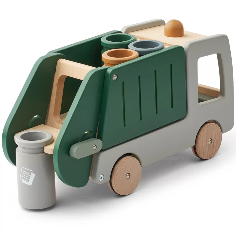 Liewood Mes Premiers Jouets>Camion de Recyclage Irina - Garden Green Multi Mix