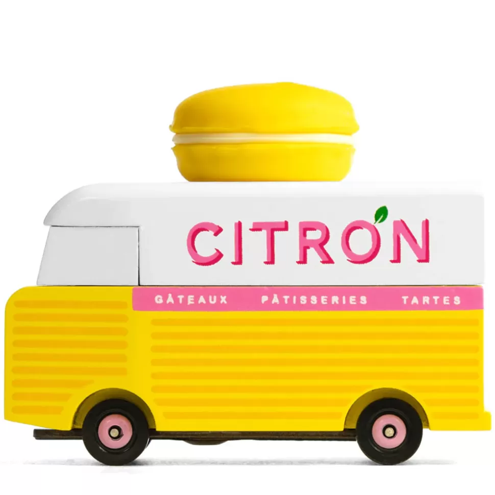 Candylab Mes Premiers Jouets>Candycar Vans - Citron Macaron Van