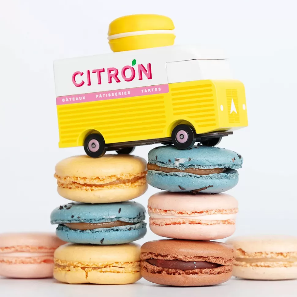 Candylab Mes Premiers Jouets>Candycar Vans - Citron Macaron Van