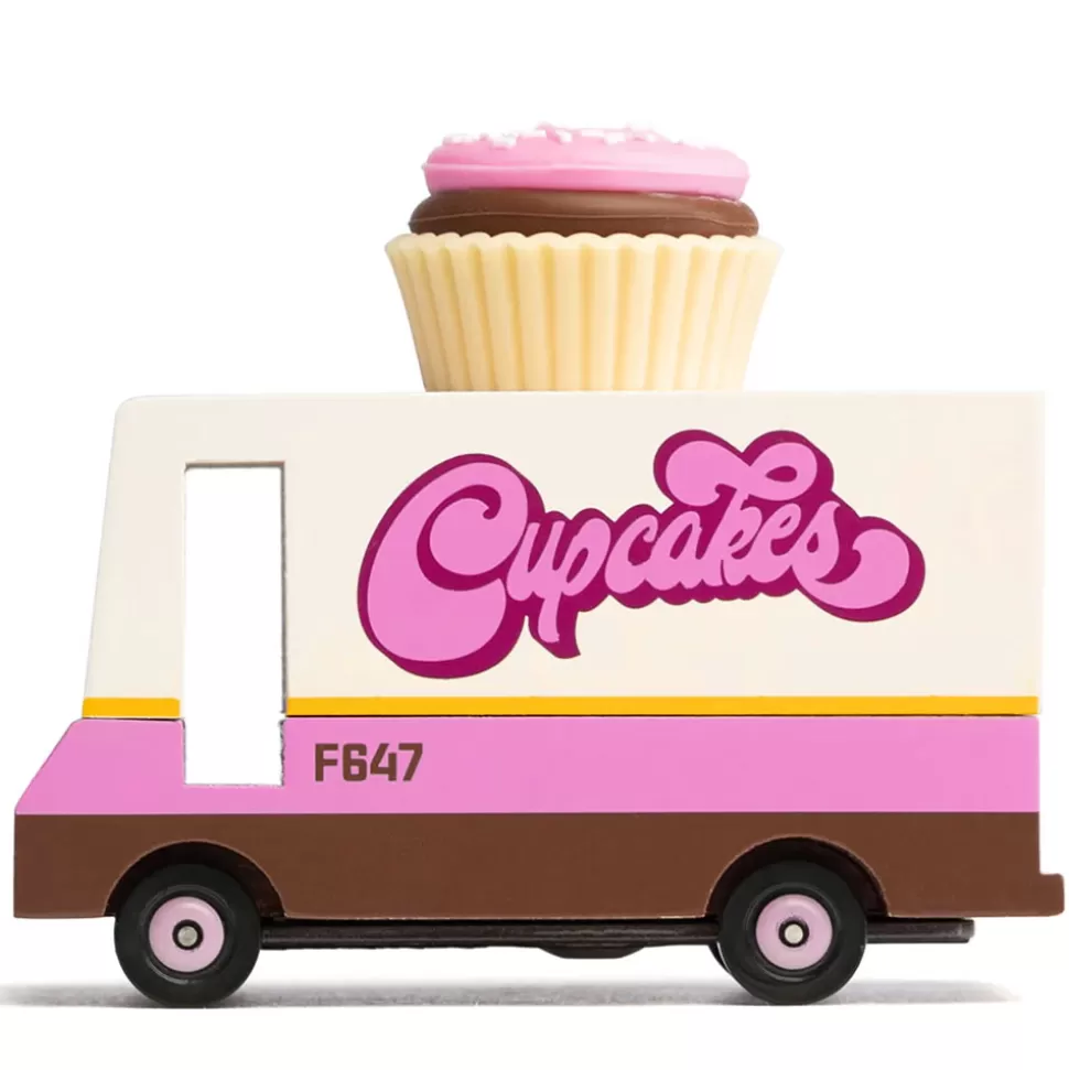 Candylab Mes Premiers Jouets>Candycar Vans - Cupcake Van