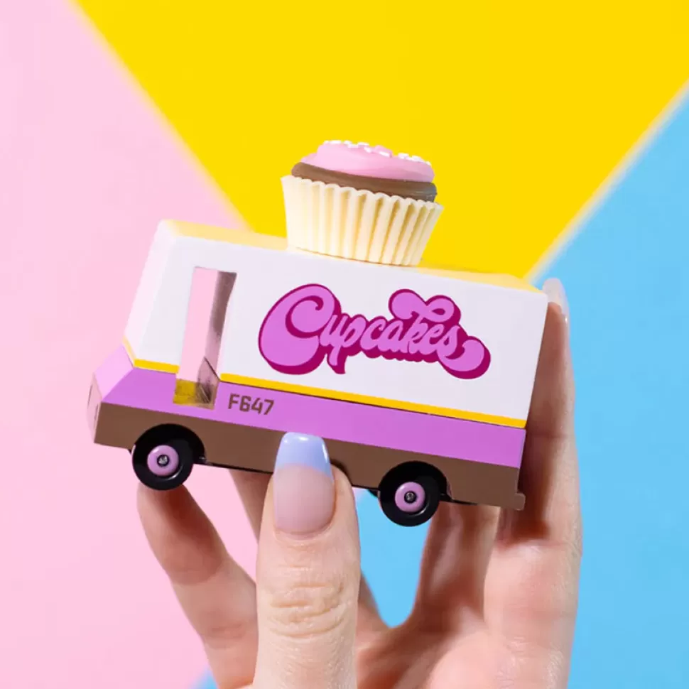 Candylab Mes Premiers Jouets>Candycar Vans - Cupcake Van
