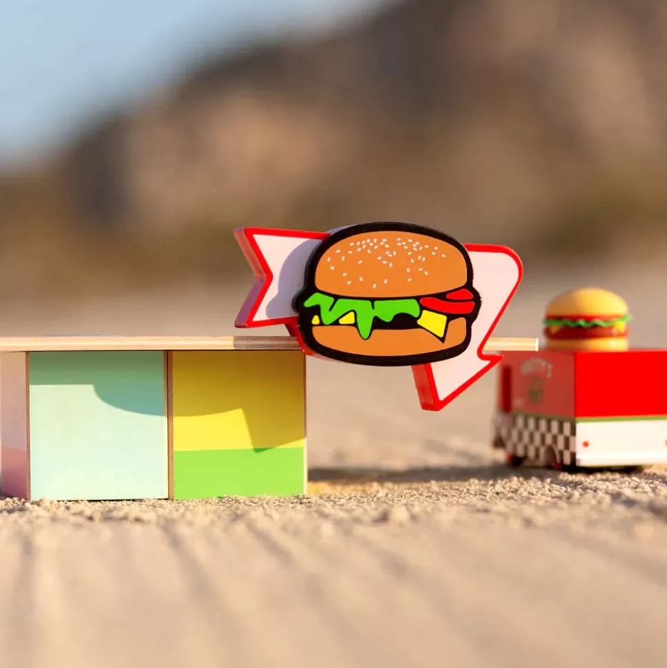 Candylab Mes Premiers Jouets>Candycar World - Burger Shack