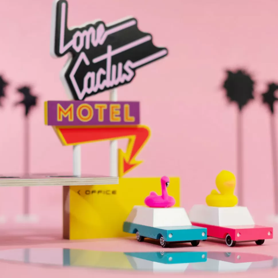 Candylab Mes Premiers Jouets>Candycar World - Flamingo Wagon