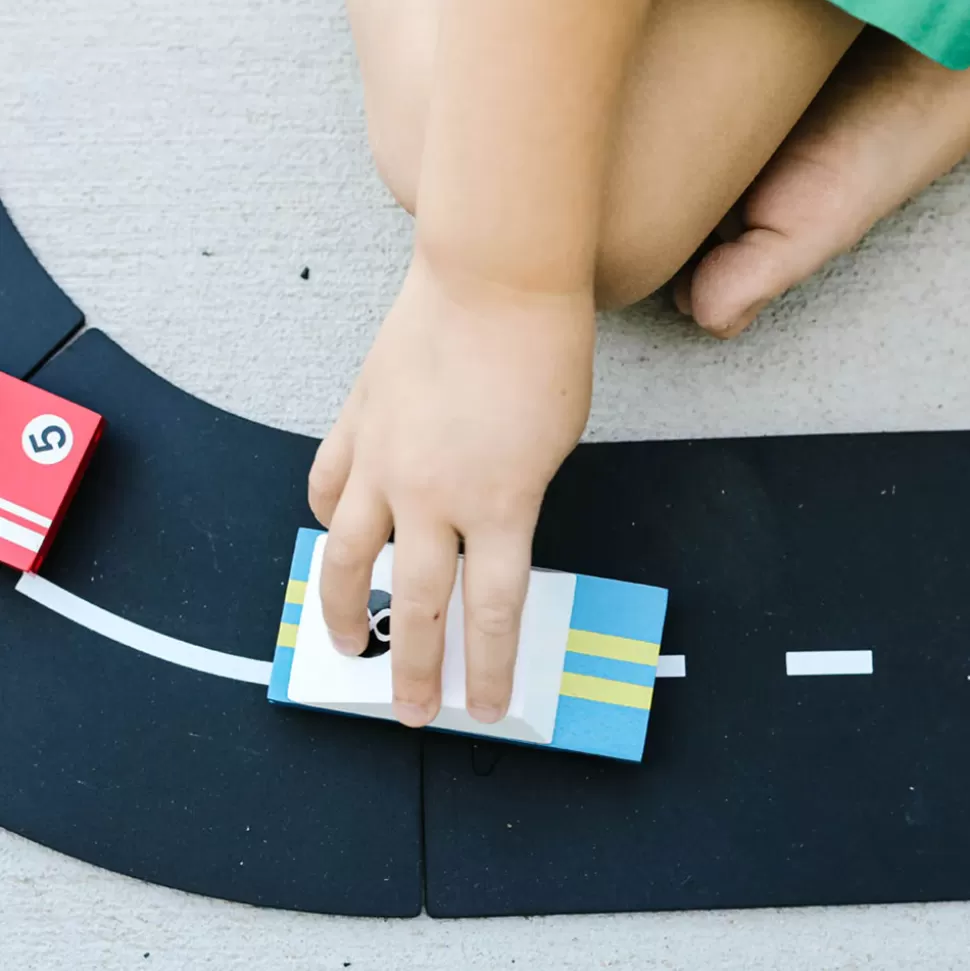 Candylab Mes Premiers Jouets>Candycar World - Racer Blue