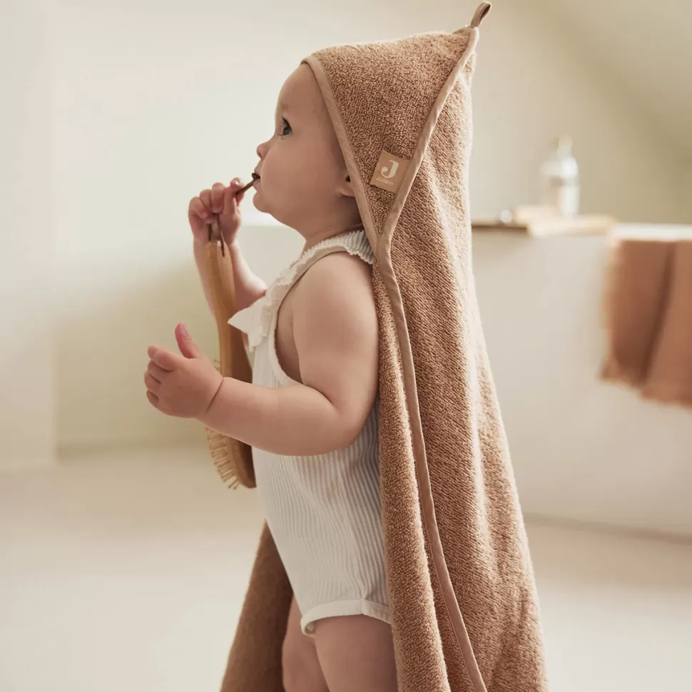 Jollein Sortie De Bain Personnalisée | Textile>Cape de Bain - Biscuit