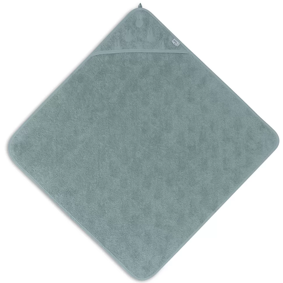 Jollein Sortie De Bain Personnalisée | Textile>Cape de Bain - Miffy Jacquard Sea Green