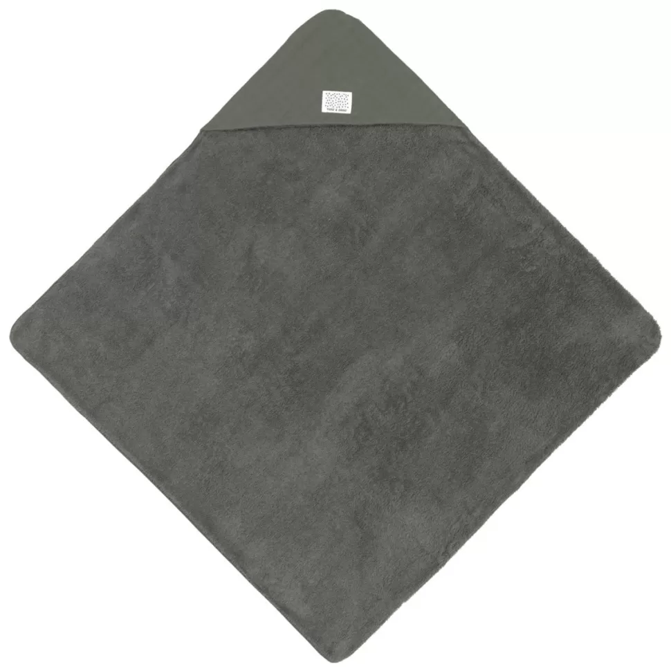 LÄSSIG Textile>Cape de Bain en Mousseline - Vert Pétrole