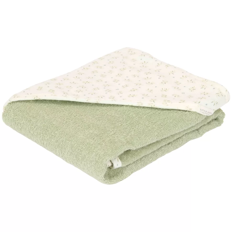 Little Dutch Textile>Cape de Bain Forest Friends Blueberry Leaves - Vert