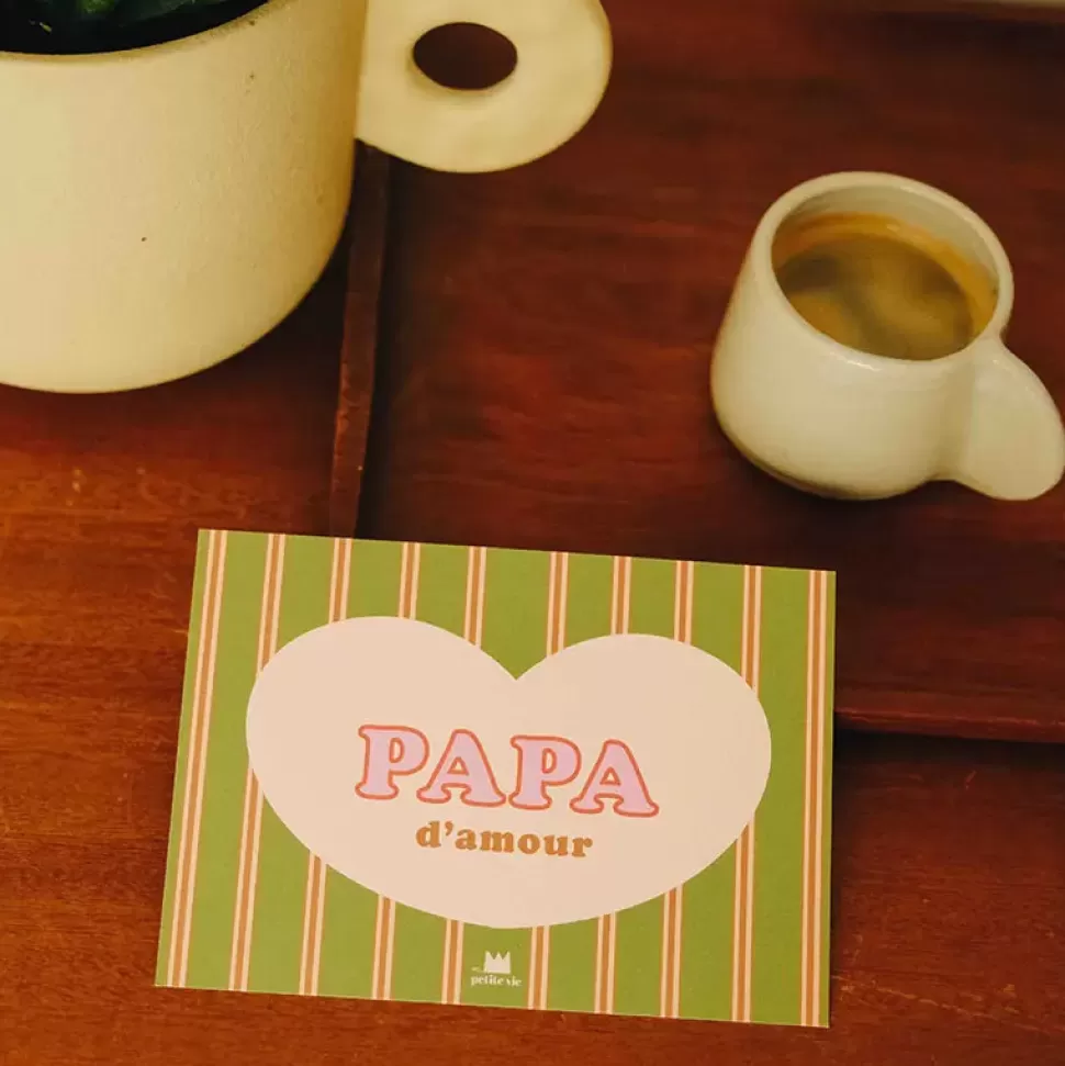 Ma petite vie Décoration>Carte Papa D'Amour