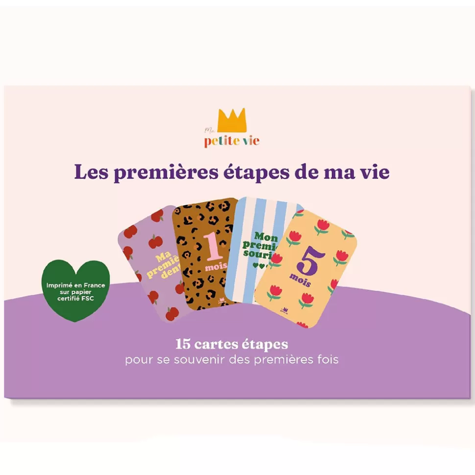 Ma petite vie Décoration>Cartes Etapes - Mes 12 Premiers Mois