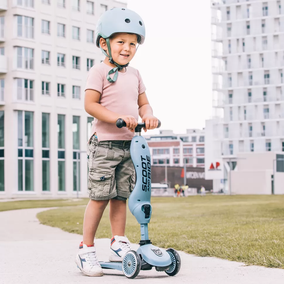 Scoot & Ride Trotteur & Porteur>Casque Bleu Acier - Taille XS