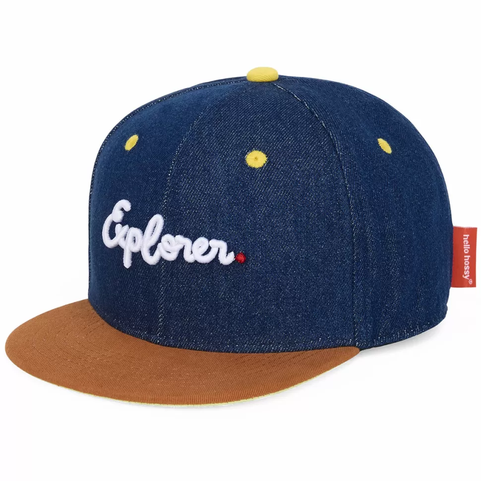 Hello Hossy Accessoires Bébé>Casquette Jean Explorer - 6 Ans +