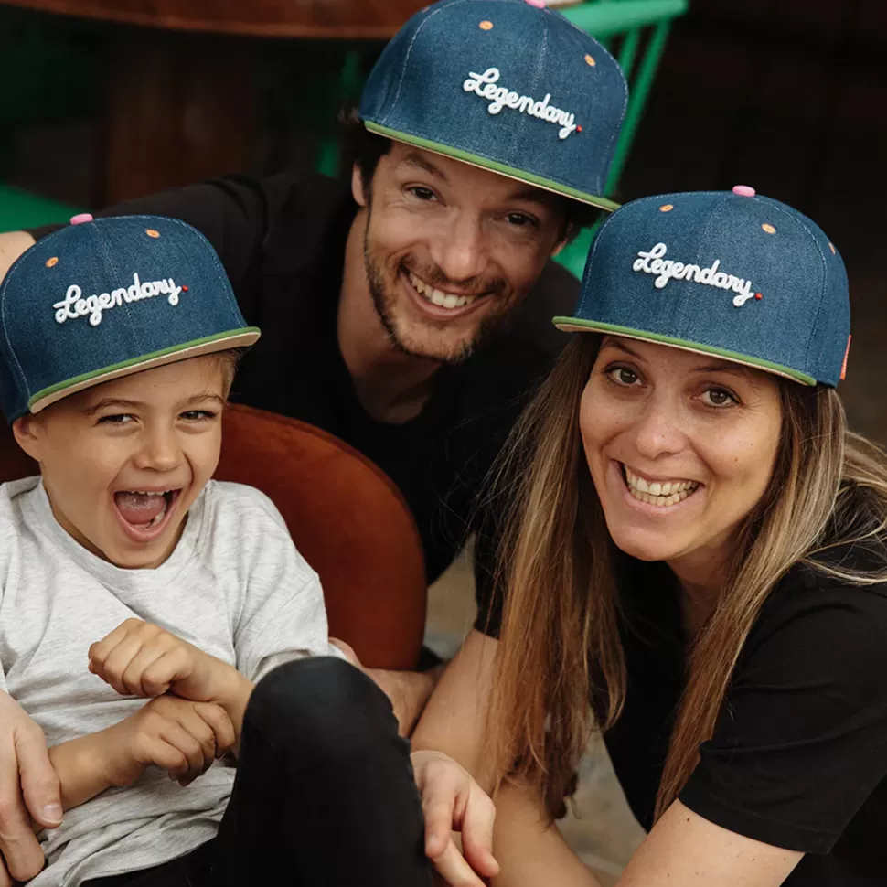 Hello Hossy Parents>Casquette Jean Legendary - 56 cm