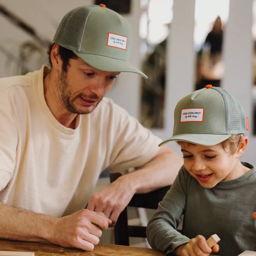 Hello Hossy Parents>Casquette Mini Olive - Papa