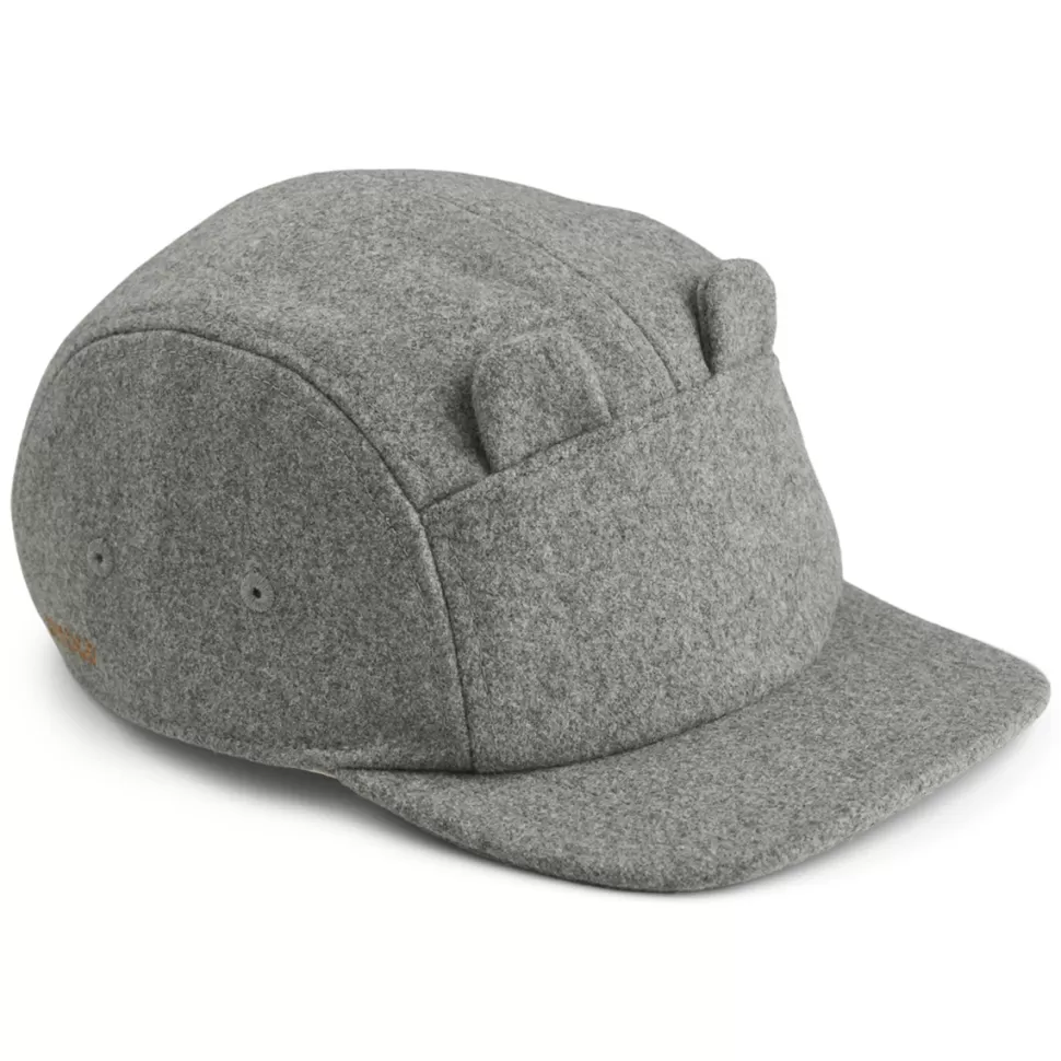 Liewood Accessoires Bébé>Casquette Reese Mr Bear Grey Melange - 6/12 Mois