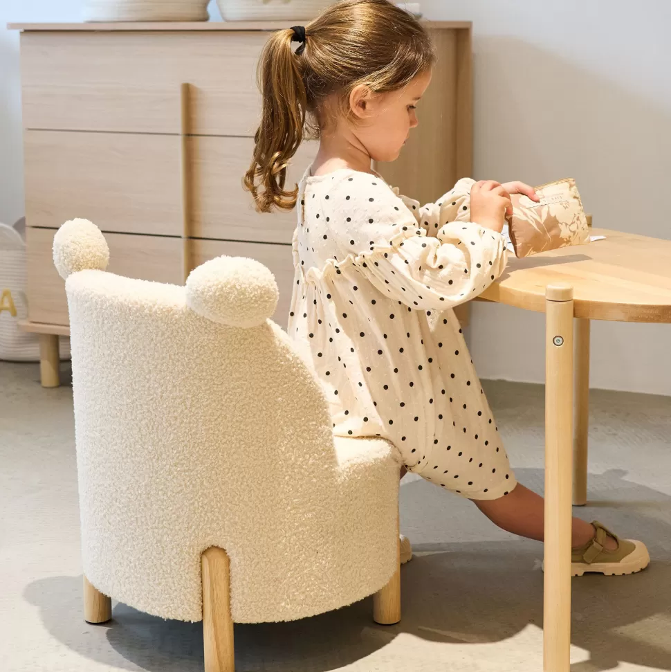 Childhome Meuble Bébé>Chaise Enfant - Teddy Ecru