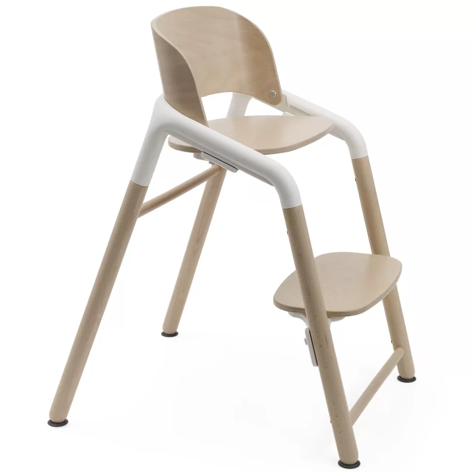 Bugaboo Chaise Haute>Chaise Haute Giraffe - Bois Neutre et Blanc