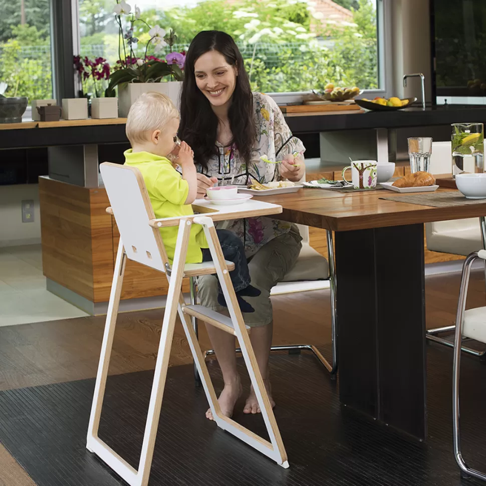 SUPAflat Chaise Haute>Chaise Haute - Blanc