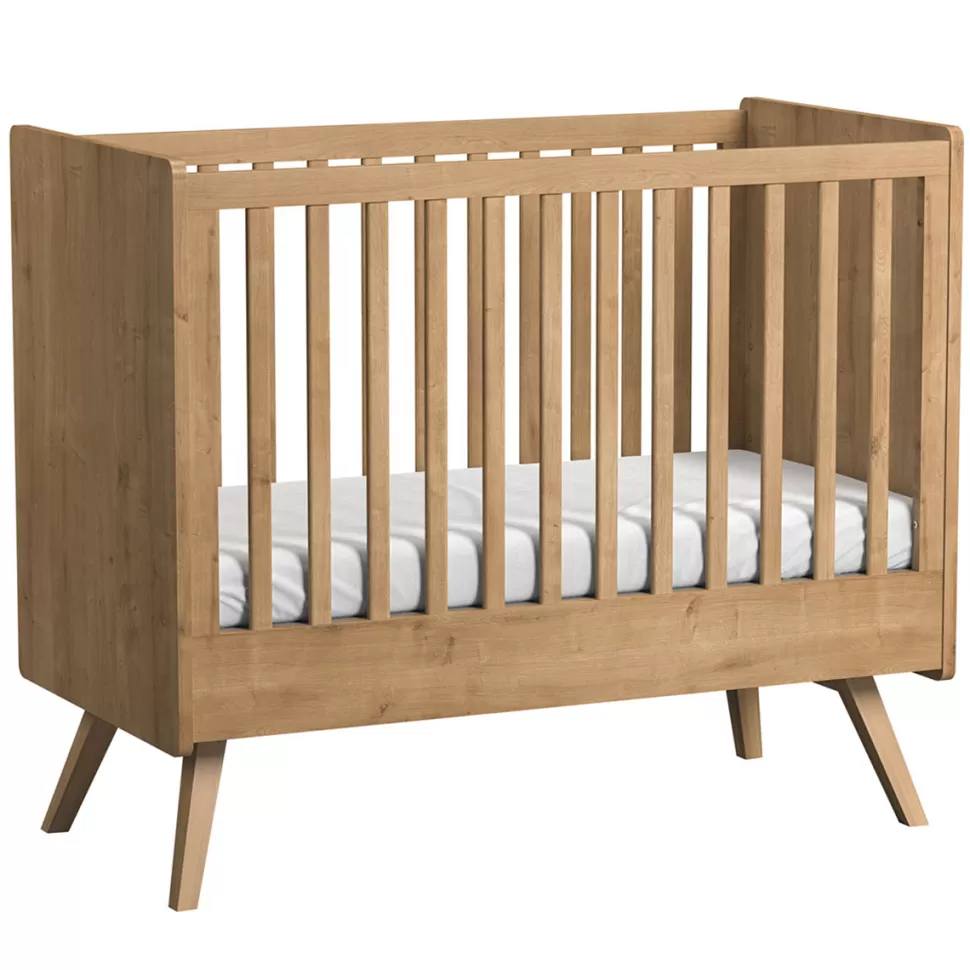 Vox Meubles Chambre Complète>Chambre Trio Vintage 60 x 120 cm - Chêne et Blanc