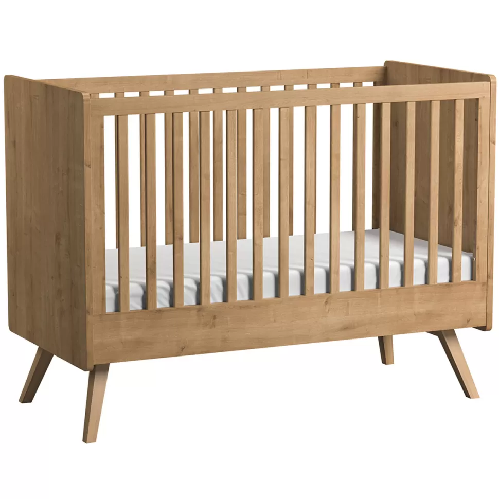 Vox Meubles Chambre Complète>Chambre Trio Vintage 70 x 140 cm - Chêne et Blanc