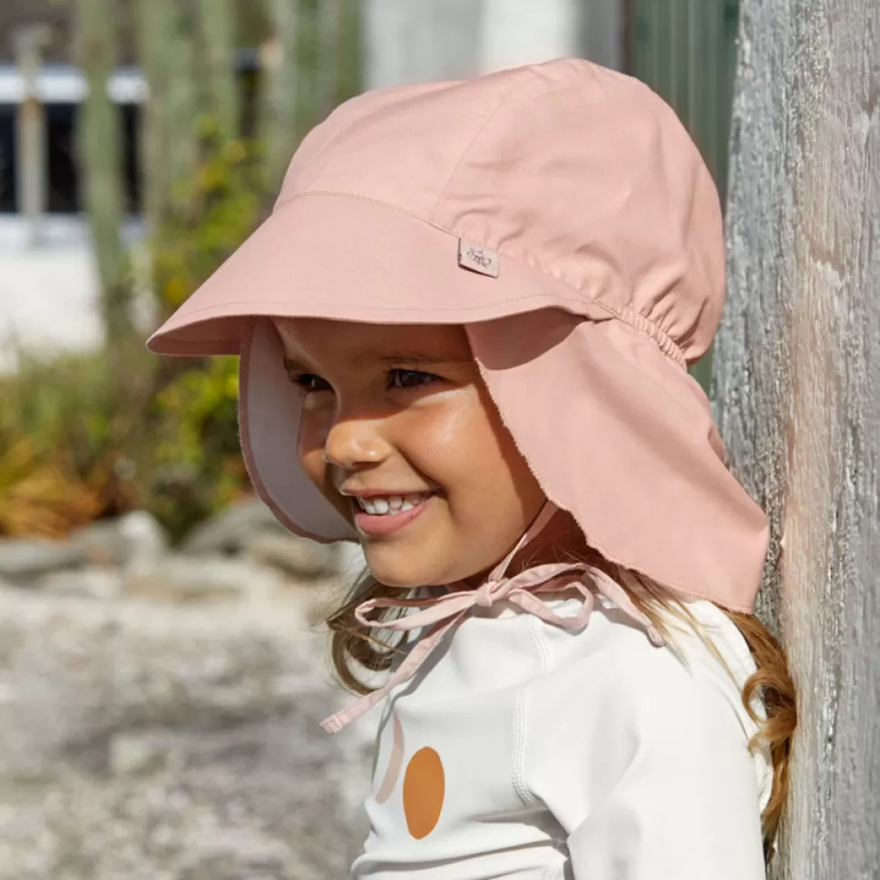 LÄSSIG Accessoires Bébé>Chapeau Protège-nuque Desert Aventure Rose - 18/36 Mois