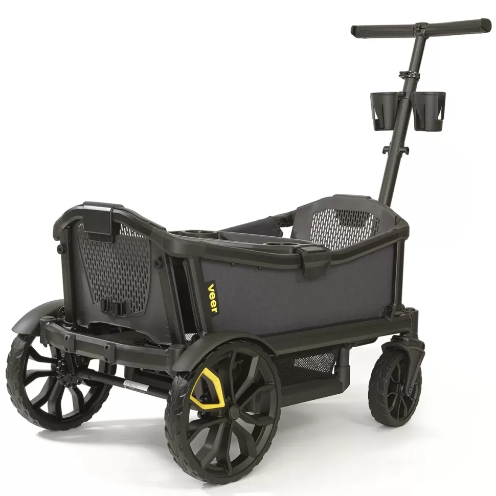 Veer Poussette Citadine>Chariot Cruiser - Gris Foncé et Noir