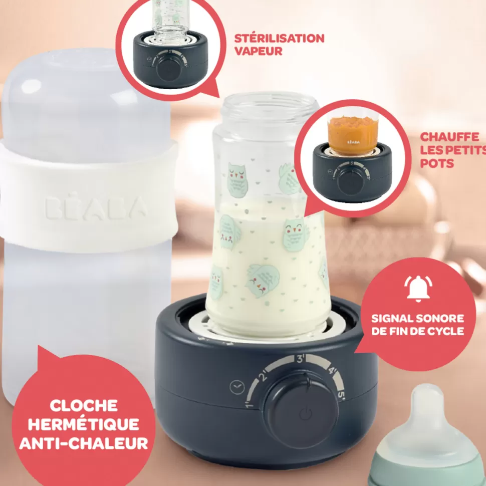 BÉABA Biberonnerie>Chauffe-biberon Vapeur Baby Milk Second - Night Blue