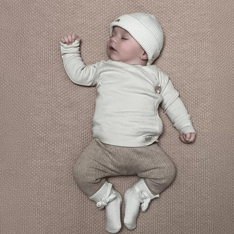 Bonjour Little Chaussons>Chaussons en Laine Mérinos Milker - 0/3 Mois