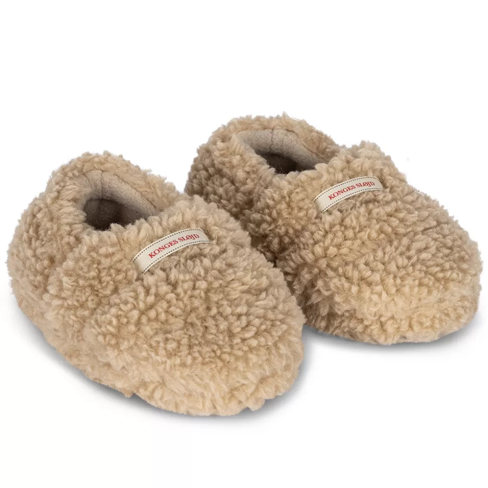 Konges Sløjd Chaussons>Chaussons Globe Cream Off White - 27
