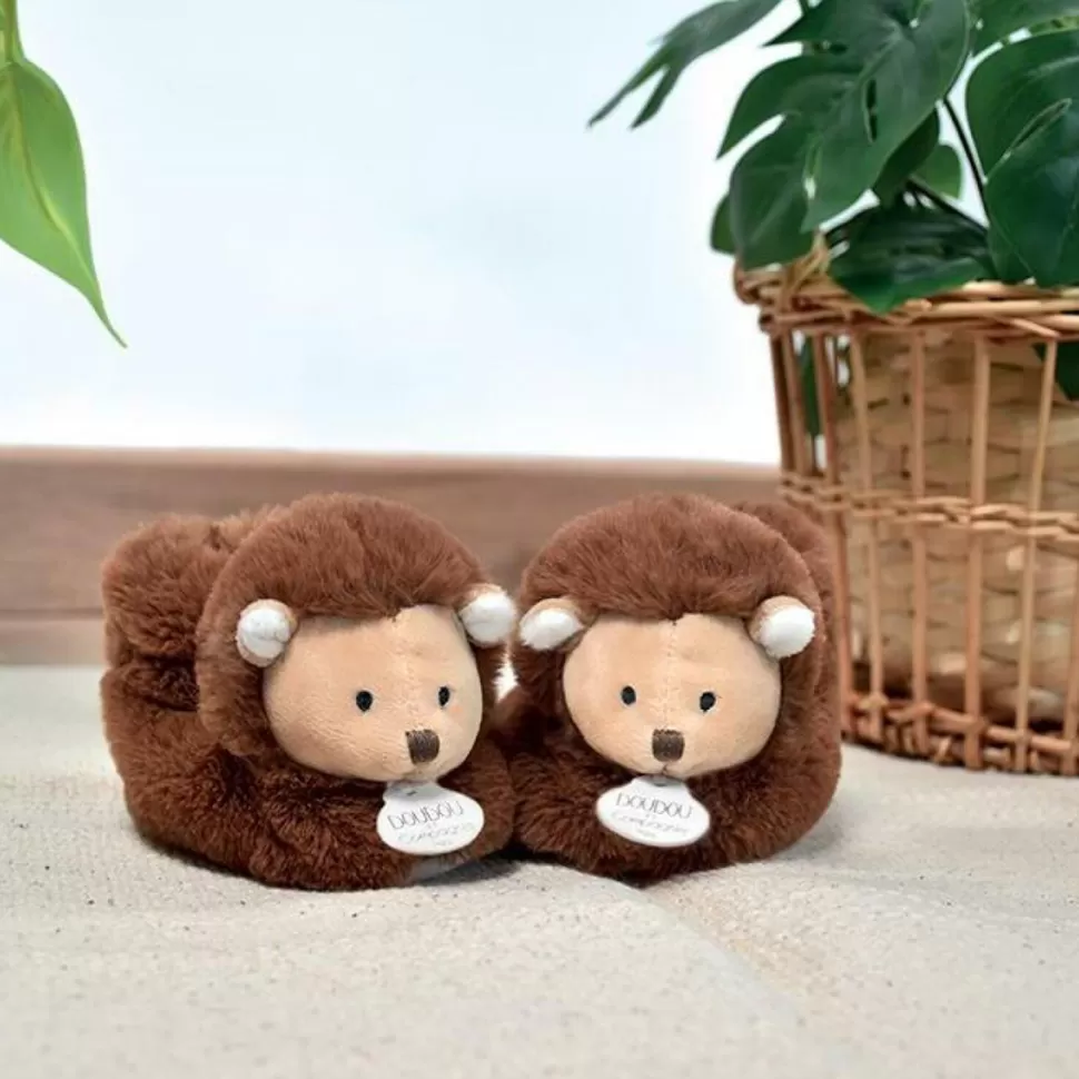 Doudou et Compagnie Chaussons>Chaussons Hérisson UNICEF - 0/6 Mois
