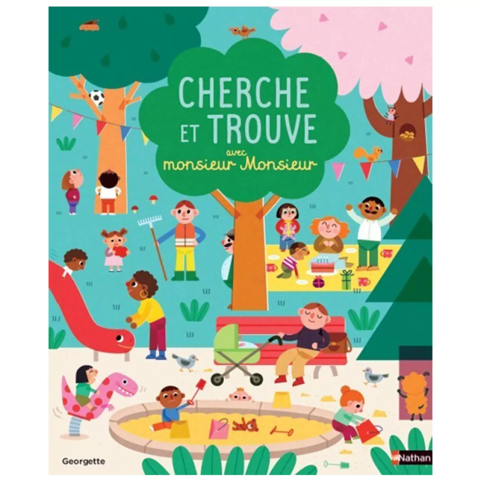 Nathan Editions Livres>Cherche et Trouve avec Monsieur Monsieur