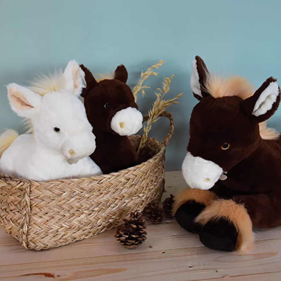 Histoire d'Ours Peluche>Cheval Allongé Palomino