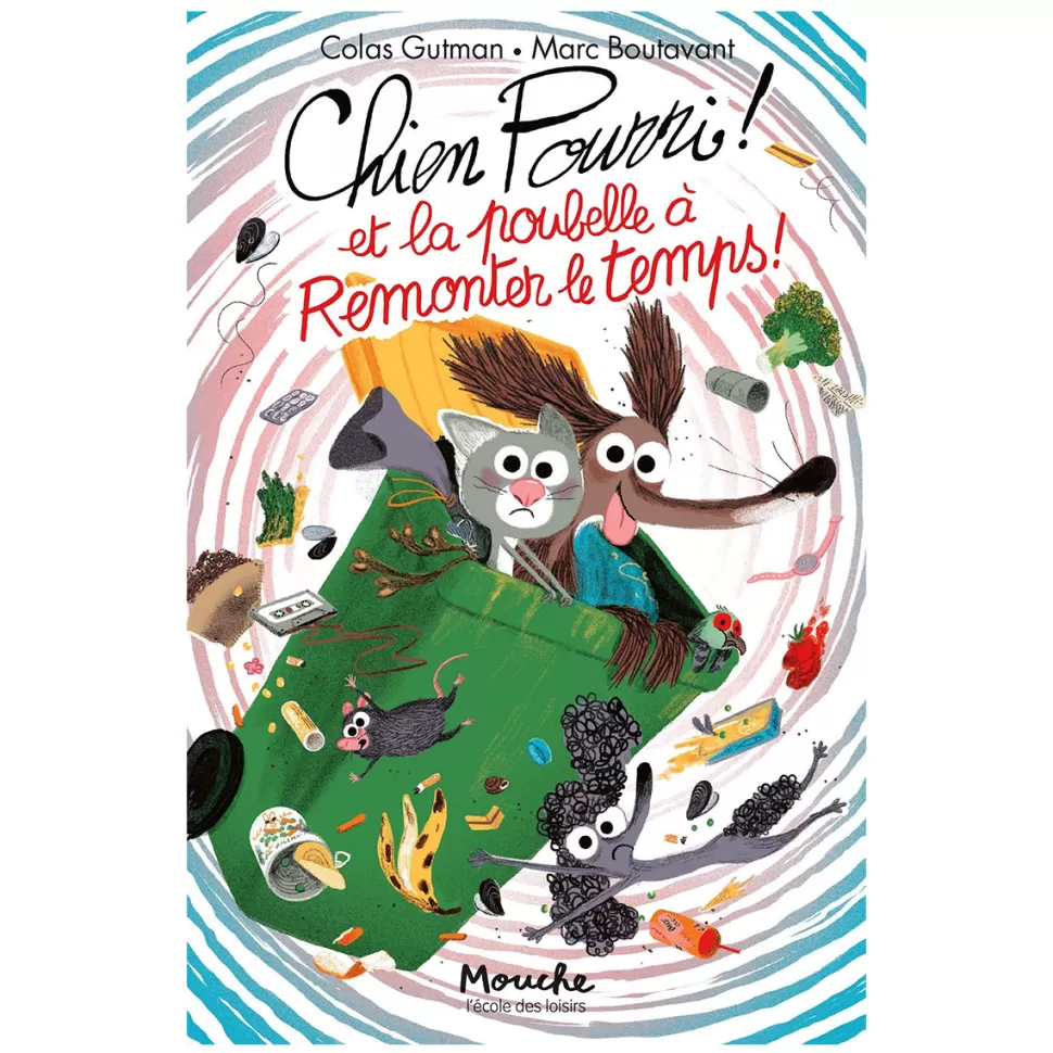 Moulin Roty Livres>Chien Pourri ! et la Poubelle à Remonter le Temps