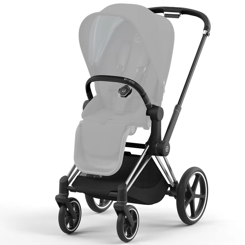 Cybex Accessoires Poussette>Châssis et Structure de Siège Priam 4 - Chrome Black