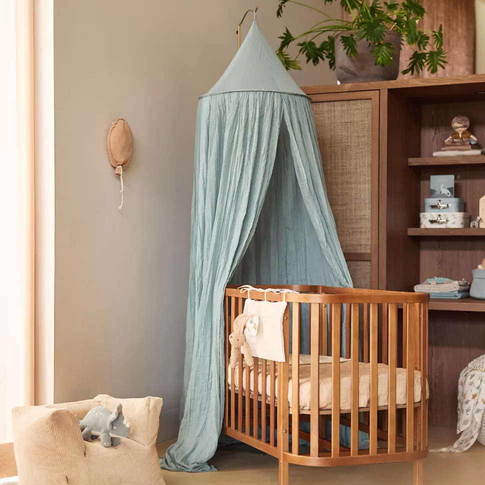 Jollein Literie Bébé>Ciel de Lit Vintage Sea Green - 245 cm
